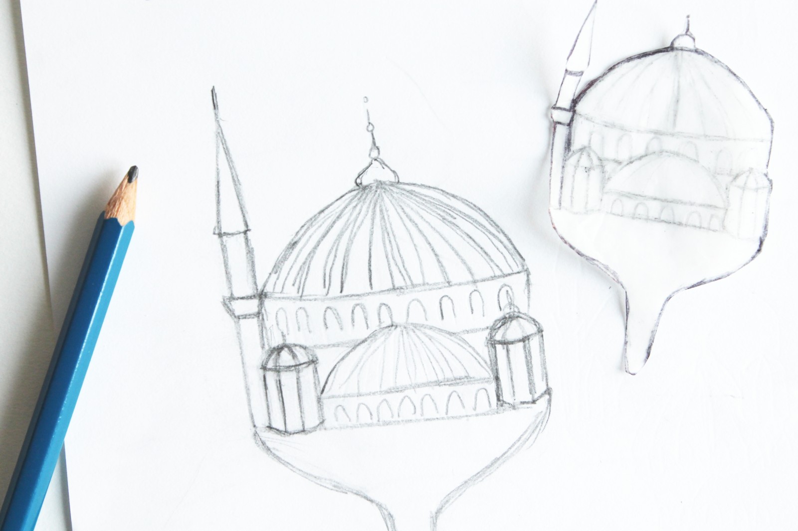 istanbul inspired cupcake toppers