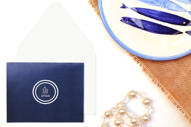 Free Ramadan Printable – Nautical Iftar Invitation