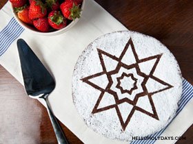 Ramadan Stardust Cake