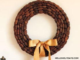 Dried Dates Wreath