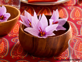 DIY Saffron Flowers