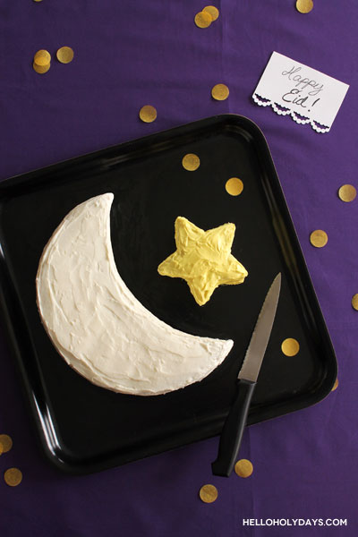 Crescent Star Cake