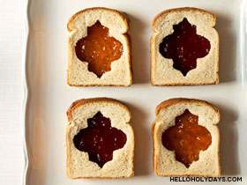 Ramadan Lantern Sandwiches