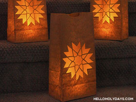 8 Pointed Star Luminaries