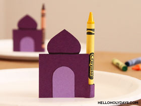 Ramadan Kids’ Table Crayons