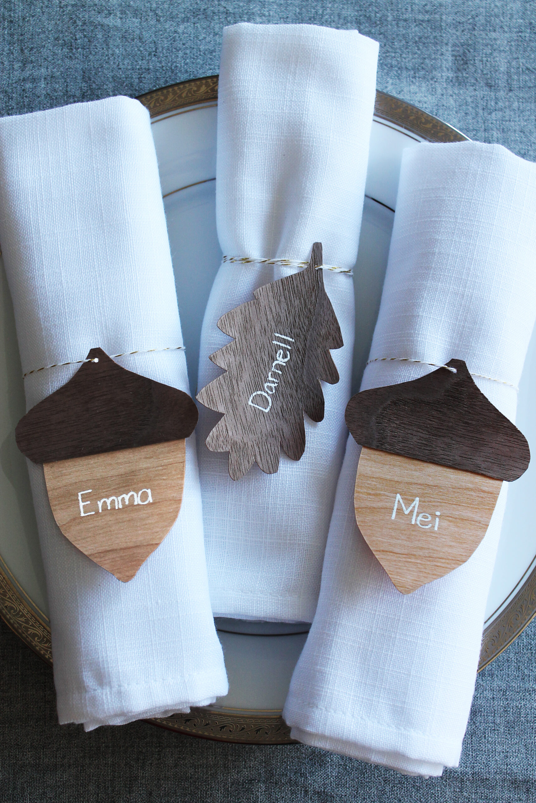 DIY Thanksgiving Place Cards