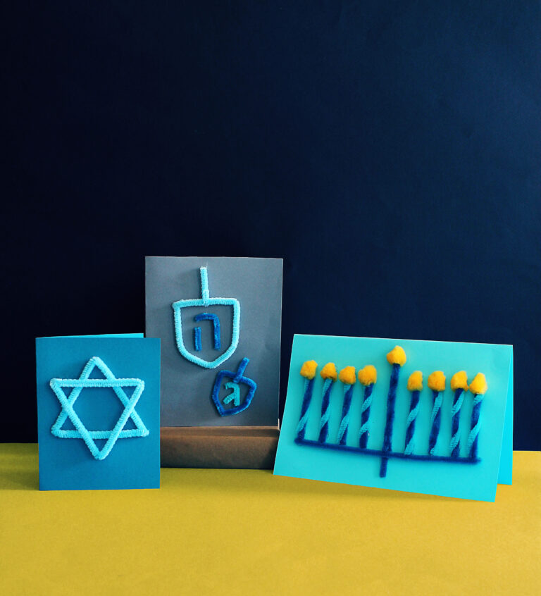 Handmade Hanukkah Cards