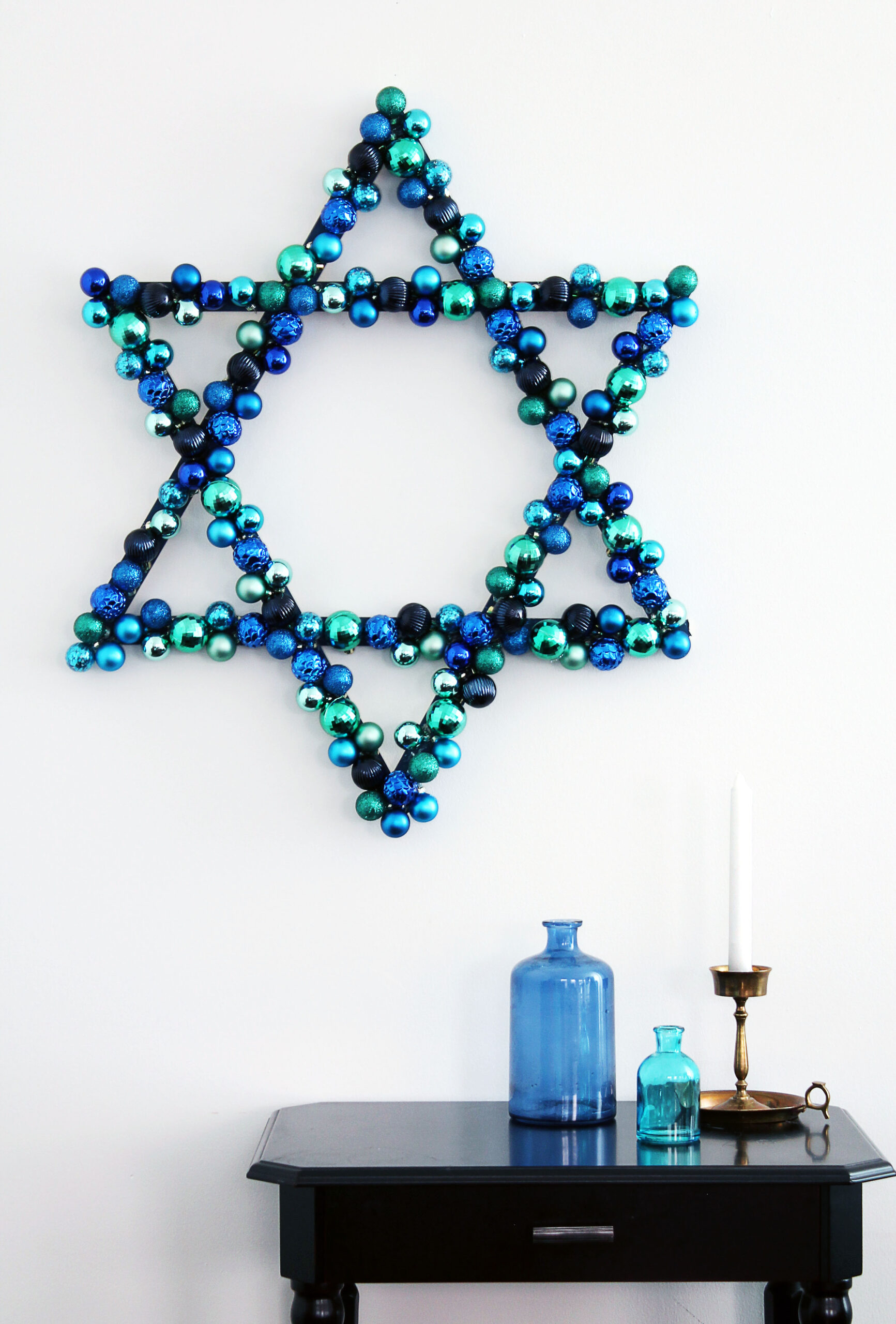 A Wreath for Hanukkah? Try this Star of David One!