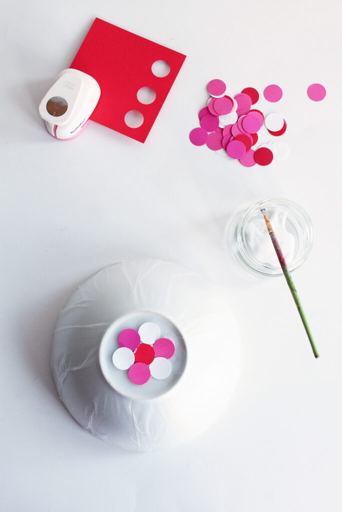 Materials and Steps to Make a Paper Maché Bowl