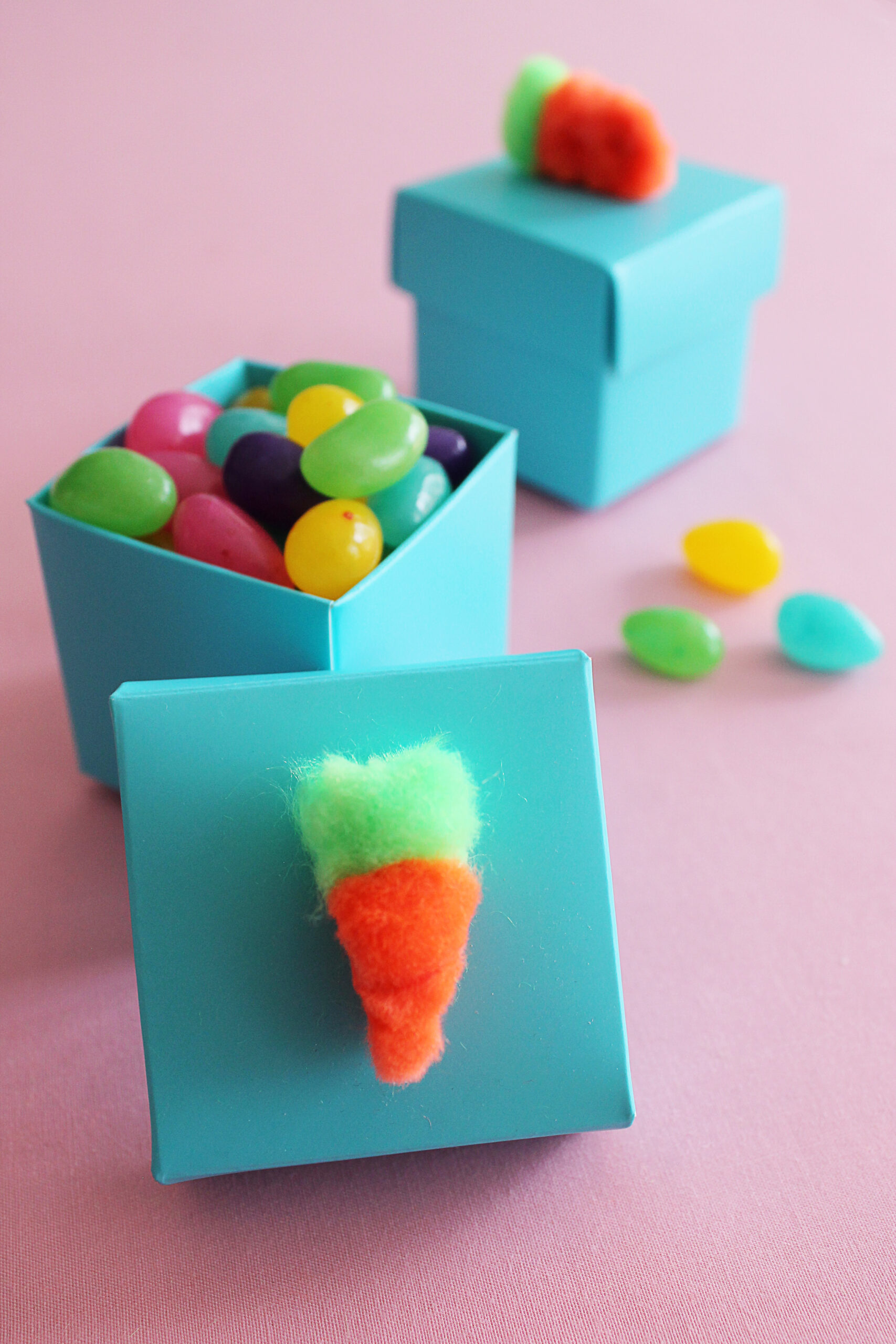 Cute Carrot Favor Boxes